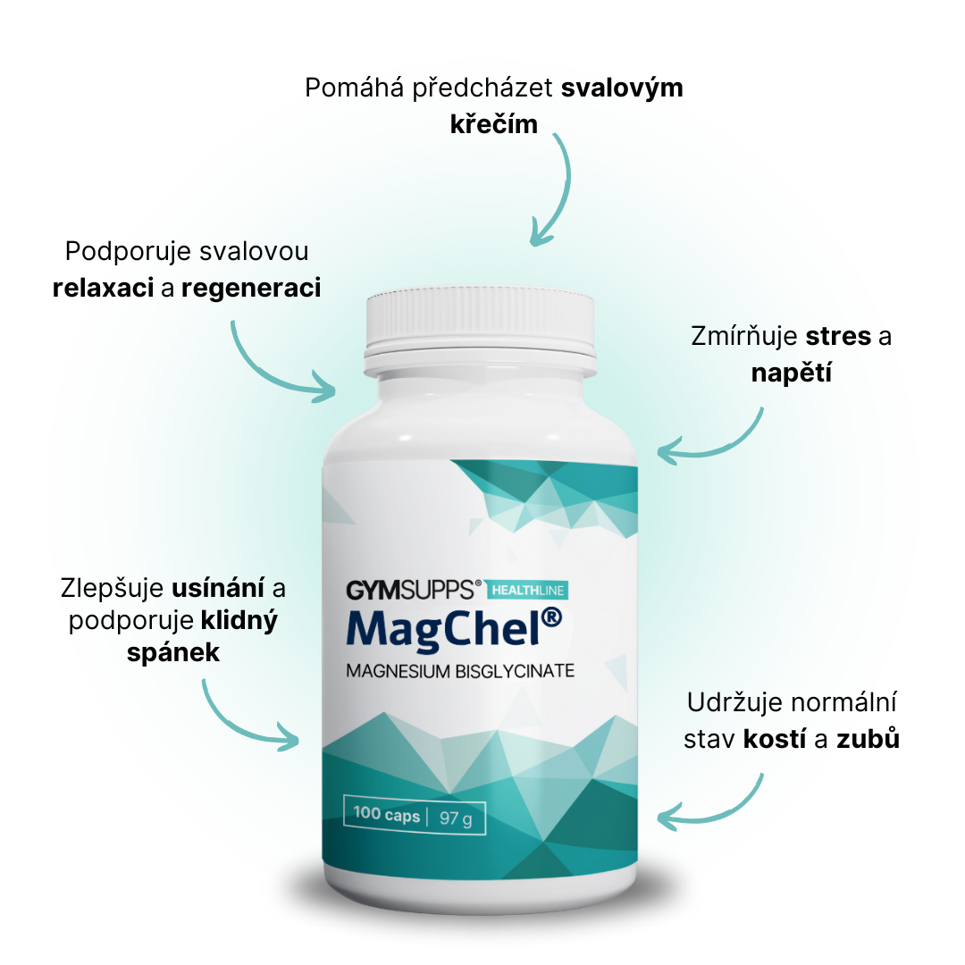 GymSupps MagChel® Magnesium Bisglycinate